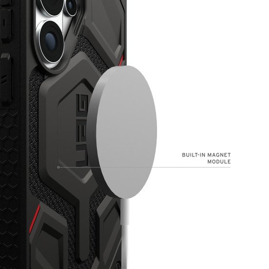 Urban Armor Gear Monarch Pro Kevlar coque de protection pour téléphones portables 17,5 cm (6.9") Housse Noir