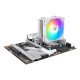 Thermaltake UX400 ARGB Sync Processeur Refroidisseur d'air 12 cm Blanc 1 pièce(s)