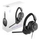 MSI Maestro 300 Casque Avec fil Arceau Jouer USB Type-C / USB Type-A Noir, Rouge MSI Maestro 300 Casque Avec fil Arceau Jouer USB Type-C / USB Type-A Noir, Rouge