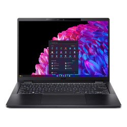 Acer TravelMate P6 TMP614-73-TCO-58UJ Intel Core Ultra 5 125H Ordinateur portable 35,6 cm (14") WUXGA 16 Go LPDDR5x-SDRAM 512 Go SSD Wi-Fi 7 (802.11be) Windows 11 Pro Noir