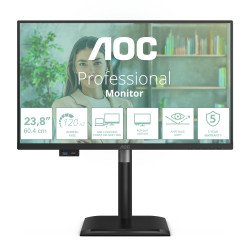 AOC 24P4CV écran PC 60,5 cm (23.8") 1920 x 1080 pixels Full HD LED Noir