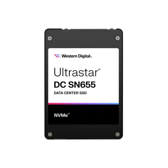 Western Digital Ultrastar DC SN655 U.3 3,84 To PCI Express 4.0 3D TLC NAND NVMe