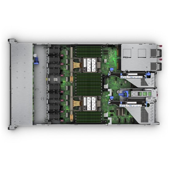 HPE ProLiant DL360 Gen11 4510 2.4GHz 12c 1P 2x32GB-R 8SFF MR408i-o 2x480GB SSD 2x1000W PS EU Server