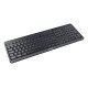 CHERRY Stream keyboard ultimate clavier maison/bureau USB + RF Wireless + Bluetooth QWERTZ Allemand Noir