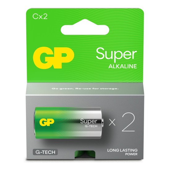 GP Batteries Super Alkaline GP14A Batterie à usage unique C, LR14 Alcaline