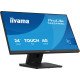 iiyama ProLite T2454MSC-B3AG écran PC 60,5 cm (23.8") 1920 x 1080 pixels Full HD LED Écran tactile Multi-utilisateur Noir iiyama ProLite T2454MSC-B3AG écran PC 60,5 cm (23.8") 1920 x 1080 pixels Full HD LED Écran tactile Multi-utilisateur Noir