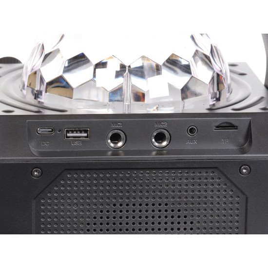 Denver BTM-618 Orateur du parti Noir 10 W