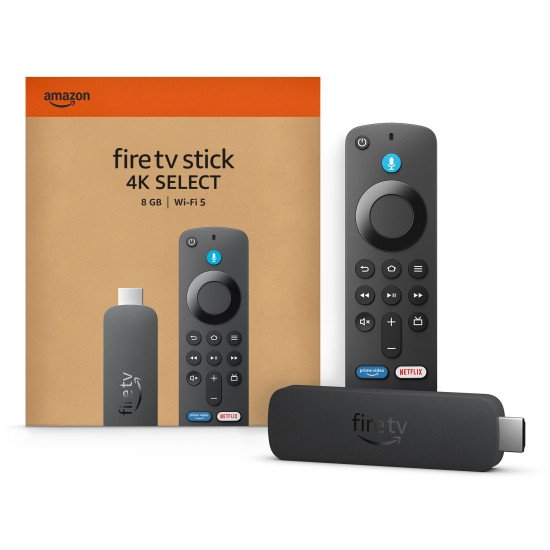 Amazon Fire TV Stick 4K Select 4K Ultra HD Fire OS Noir