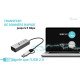 i-tec USB-C/USB-A Metal HUB 3 (2x USB-C, 1x USB-A) Port + 2.5GLAN