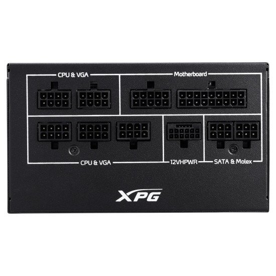 XPG COREREACTOR II 850W unité d'alimentation d'énergie 20+4 pin ATX ATX Noir XPG COREREACTOR II 850W unité d'alimentation d'énergie 20+4 pin ATX ATX Noir