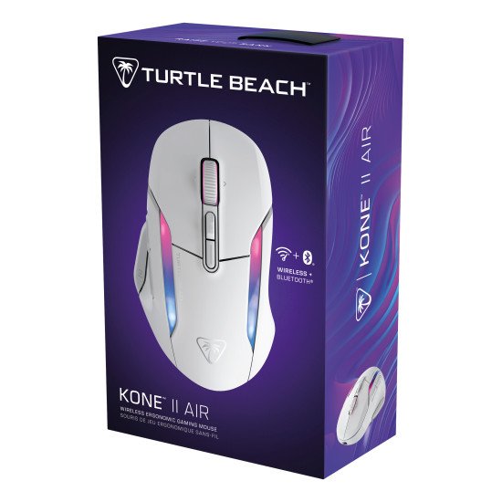 Turtle Beach Kone II Air souris Jouer Droitier RF sans fil + Bluetooth Optique 26000 DPI Turtle Beach Kone II Air souris Jouer Droitier RF sans fil + Bluetooth Optique 26000 DPI