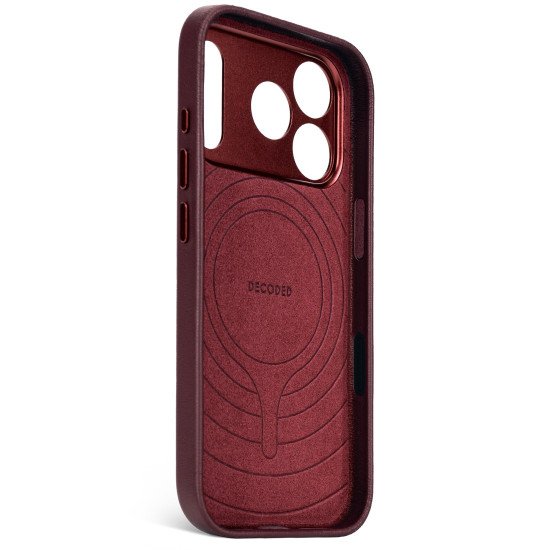 Decoded D26IPO17PBC1DY coque de protection pour téléphones portables 16 cm (6.3") Housse Bourgogne