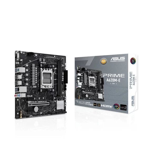 ASUS PRIME A620M-E-CSM AMD A620 Emplacement AM5 micro ATX ASUS PRIME A620M-E-CSM AMD A620 Emplacement AM5 micro ATX