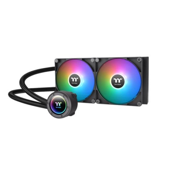 Thermaltake TH280 V2 ARGB Sync Processeur Refroidisseur de liquide tout-en-un 14 cm Noir