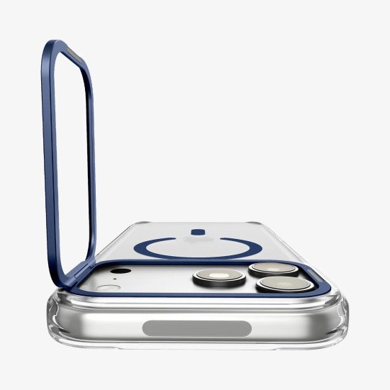 Spigen Ultra Hybrid Optik S (Mag Fit) coque de protection pour téléphones portables 17,5 cm (6.9") Housse Transparent, Bleu