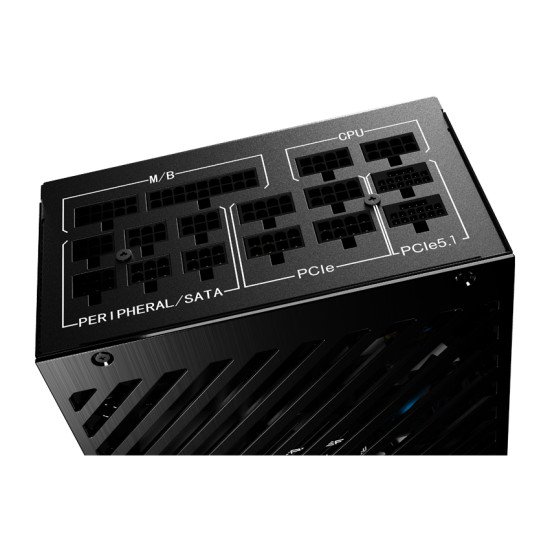 LC-Power Netzteil ATX 3.1 850W/135mm 80+ Platinum Retail, Full Modular unité d'alimentation d'énergie 20+4 pin ATX Noir