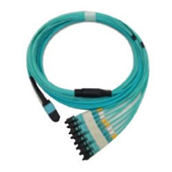 Cisco CB-M12-4LC-MMF5M= câble InfiniBand et à fibres optiques 5 m MPO 8x LC Couleur aqua
