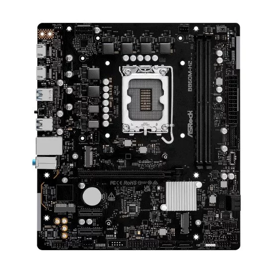 Asrock B860M-H2 Intel B860 LGA 1851 (Socket V1) micro ATX Asrock B860M-H2 Intel B860 LGA 1851 (Socket V1) micro ATX