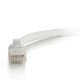 C2G Cat6a SSTP 0.5m câble de réseau Blanc 0,5 m S/FTP (S-STP)