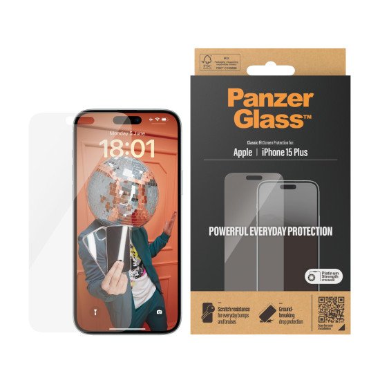 PanzerGlass Classic Fit Protection d'écran transparent Apple 1 pièce(s)