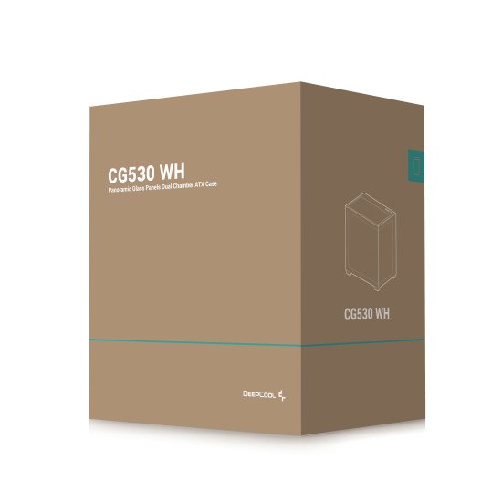 DeepCool CG530 WH Midi Tower Blanc