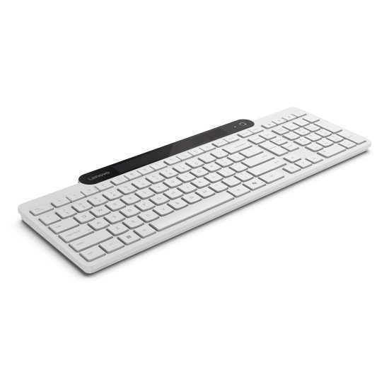 Lenovo 800 clavier Bureau Bluetooth Portuguais Blanc