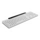Lenovo 800 clavier Bureau Bluetooth Portuguais Blanc