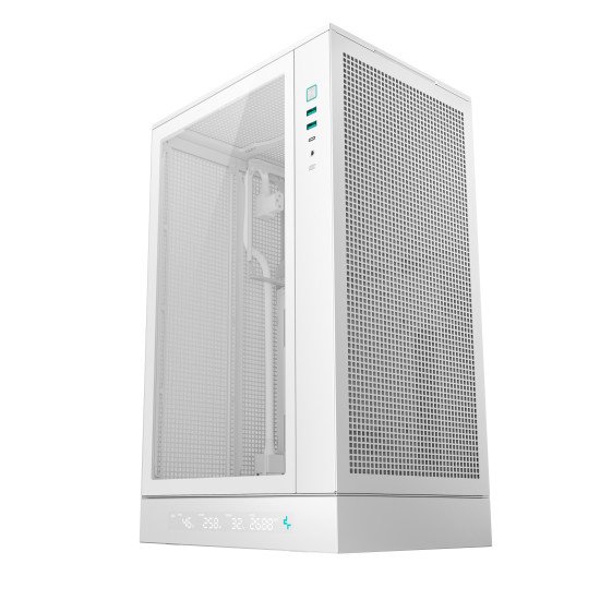 DeepCool CH270 Digital WH Mini Tower Blanc