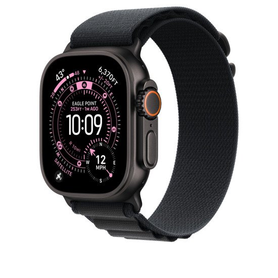 Apple MG9G4ZM/A accessoire intelligent à porter sur soi Bande Noir Titane, Polyester, Spandex Apple MG9G4ZM/A accessoire intelligent à porter sur soi Bande Noir Titane, Polyester, Spandex
