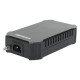 Intellinet Injecteur PoE++ 10G à 1 port 95 W, conforme IEEE 802.3bt (4PPoE), boîtier métallique, option de montage mural, Alimentation par Ethernet, Power Over Ethernet, garantie de 3 ans