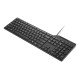 Lenovo 4Y41V43196 clavier Bureau USB Français, Belge Noir