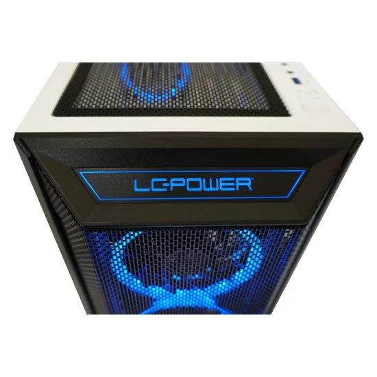 LC-Power Holo-1_X Midi Tower Blanc LC-Power Holo-1_X Midi Tower Blanc