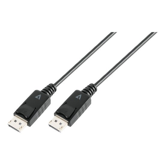 V7 Câble DisplayPort 1.4 32.4 Gbit/s 8K UHD 3 m/10 pi noir