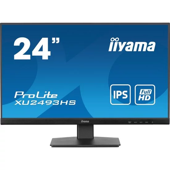 iiyama ProLite XU2493HS-B6 écran PC 60,5 cm (23.8") 1920 x 1080 pixels Full HD LED Noir iiyama ProLite XU2493HS-B6 écran PC 60,5 cm (23.8") 1920 x 1080 pixels Full HD LED Noir