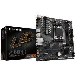 Gigabyte A620M H (rev. 1.0) AMD A620 Emplacement AM5 micro ATX Gigabyte A620M H (rev. 1.0) AMD A620 Emplacement AM5 micro ATX