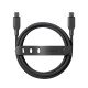 PanzerGlass empower by ® Racing 240W USB-C to USB-C Cable | USB 2.0 | 2M | Space Black câble USB Noir