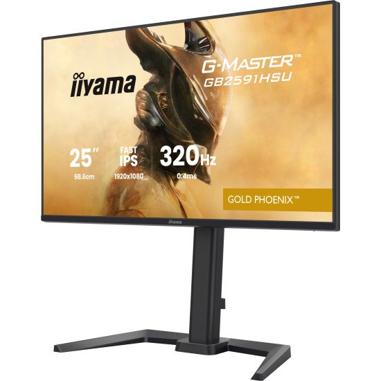 iiyama G-MASTER GB2591HSU-B1 écran PC 62,2 cm (24.5") 1920 x 1080 pixels Full HD LED Noir