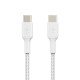 Belkin CAB004BT2MWH2PK câble USB 2 m USB 2.0 USB C Blanc