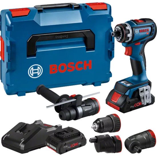 Bosch GSR 18V-90 FC PROFESSIONAL 2100 tr/min SDS Plus 920 g Noir, Bleu, Argent