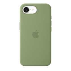 Apple Coque en silicone avec MagSafe pour iPhone 17e - Vert ardoise