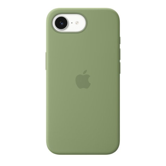 Apple Coque en silicone avec MagSafe pour iPhone 17e - Vert ardoise