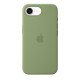 Apple Coque en silicone avec MagSafe pour iPhone 17e - Vert ardoise