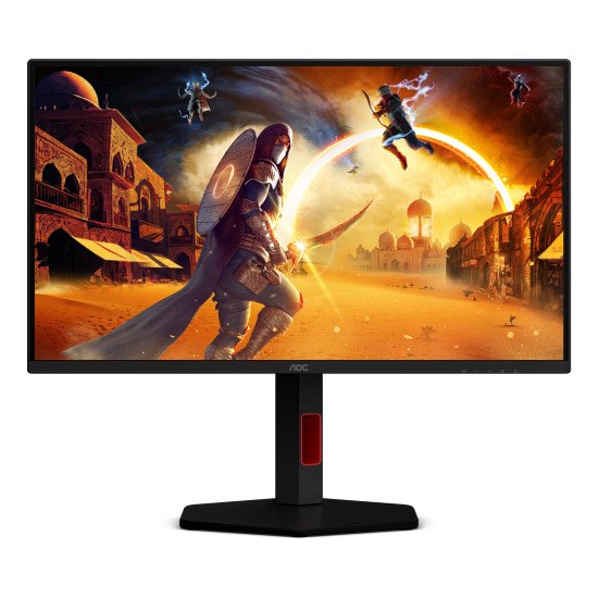 AOC G4 25G4KUR écran PC 62,2 cm (24.5") 1920 x 1080 pixels Full HD LED Noir, Rouge