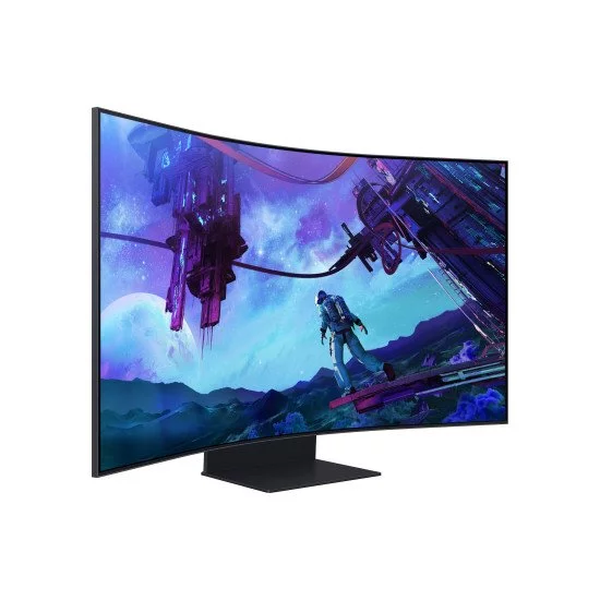 Samsung Odyssey S55CG970NU écran PC 139,7 cm (55") 3840 x 2160 pixels 4K Ultra HD LED Noir Samsung Odyssey S55CG970NU écran PC 139,7 cm (55") 3840 x 2160 pixels 4K Ultra HD LED Noir