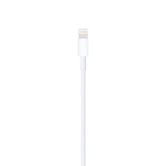 Apple MUQW3ZM/A câble Lightning 1 m Blanc