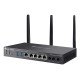 TP-Link Omada AX3000 routeur sans fil Gigabit Ethernet Bi-bande (2,4 GHz / 5 GHz) Noir TP-Link Omada AX3000 routeur sans fil Gigabit Ethernet Bi-bande (2,4 GHz / 5 GHz) Noir