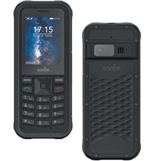 Sonim XP100 6,1 cm (2.4") 165 g Noir Téléphone robuste