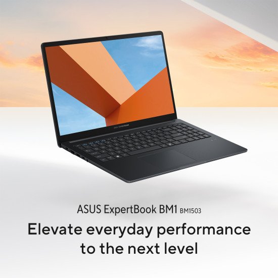 ASUS ExpertBook BM1 BM1503CDA-S71105X AMD Ryzen™ 5 7535HS Ordinateur portable 39,6 cm (15.6") Full HD 16 Go DDR5-SDRAM 512 Go SSD Wi-Fi 6E (802.11ax) Windows 11 Pro US International Gris ASUS ExpertBook BM1 BM1503CDA-S71105X AMD Ryzen™ 5 7535HS Ordinateur portable 39,6 cm (15.6") Full HD 16 Go DDR5-SDRAM 512 Go SSD Wi-Fi 6E (802.11ax) Windows 11 Pro US International Gris