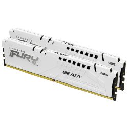 Kingston Technology FURY Beast 32 Go 6000 MT/s DDR5 CL30 DIMM (Kits de 2) White EXPO Kingston Technology FURY Beast 32 Go 6000 MT/s DDR5 CL30 DIMM (Kits de 2) White EXPO