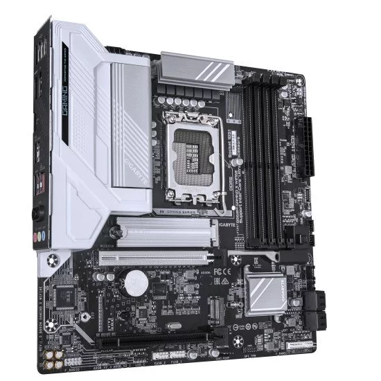 GIGABYTE B860M GAMING X WIFI6E Carte mère - Processeurs Intel Core Ultra, VRM 8+1+2+2 phases, jusqu'à 9200MHz DDR5, 1xPCIe 5.0 + 1xPCIe 4.0 M.2, LAN 2,5 GbE, WIFI 6E, USB 4 GIGABYTE B860M GAMING X WIFI6E Carte mère - Processeurs Intel Core Ultra, VRM 8+1+2+2 phases, jusqu'à 9200MHz DDR5, 1xPCIe 5.0 + 1xPCIe 4.0 M.2, LAN 2,5 GbE, WIFI 6E, USB 4